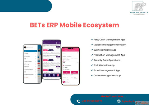 BETs ERP Mobile Ecosystem Powering Business on the Go BETs ERP Mobile Ecosystem Powering Business on the Go