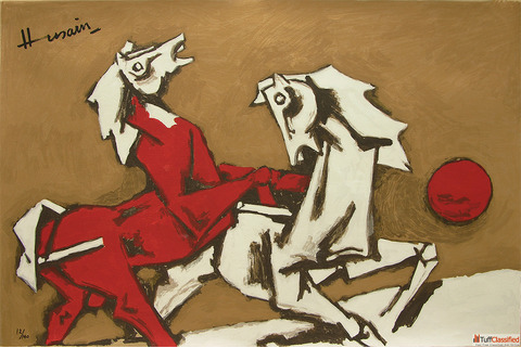 MF Husain Horse Paintings - Limited Edition Print for Sale Archer Art Gallery MF Husain Horse Paintings - Limited Edition Print for Sale Archer Art Gallery