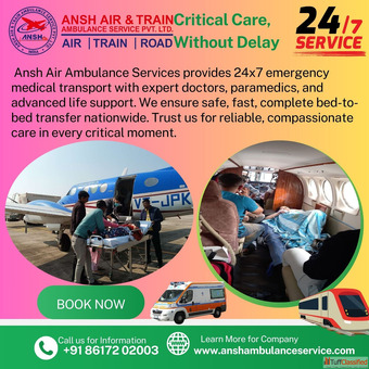 Safely Soaring Above Ansh Air Ambulance Services in Ranchi Safely Soaring Above Ansh Air Ambulance Services in Ranchi