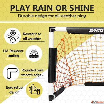 Buy Synco Target Goal Post for Kids with Combo Size-5 Football Online