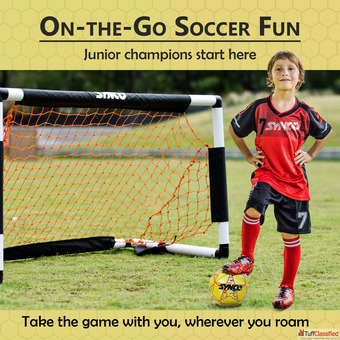 Buy Synco Target Goal Post for Kids with Combo Size-5 Football Online