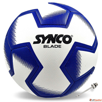 Synco Blade Hybrid Football TPU with Hydralock Tech White Synco Blade Hybrid Football TPU with Hydralock Tech White
