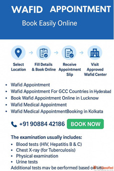 Wafid Appointment Book Your GCC Medical Appointment Online Wafid Appointment Book Your GCC Medical Appointment Online