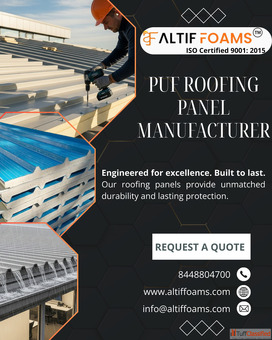 High-Quality PUF Roofing Panels for Industrial Commercial Projects in Greater Noida High-Quality PUF Roofing Panels for Industrial Commercial Projects in Greater Noida