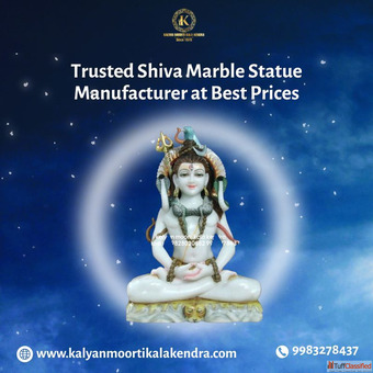 Trusted Shiva Marble Statue Manufacturer at Best Prices Trusted Shiva Marble Statue Manufacturer at Best Prices