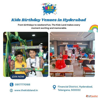 Indoor Kids Birthday Celebration Places Hyderabad The Kid Land Indoor Kids Birthday Celebration Places Hyderabad The Kid Land