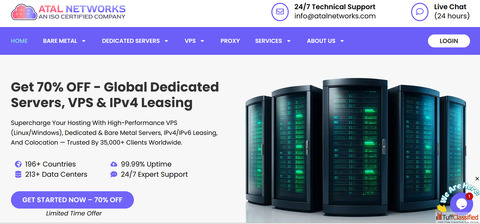 Atal Networks - Global Cloud Dedicated Server Solutions Atal Networks - Global Cloud Dedicated Server Solutions