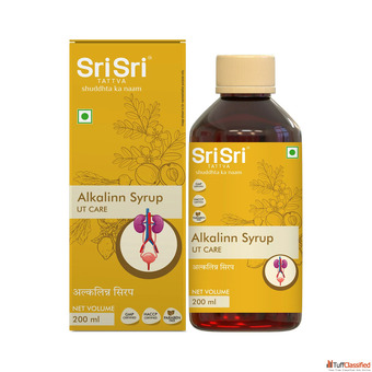 Alkalinn Syrup For Urinary Tract Infections 200ml - Sri Sri Tattva Alkalinn Syrup For Urinary Tract Infections 200ml - Sri Sri Tattva