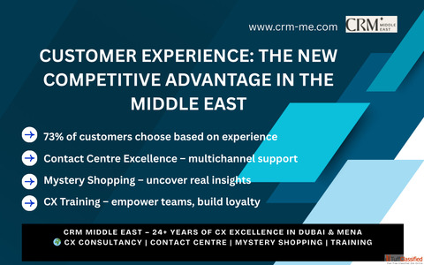 Customer Experience Consultancy in Dubai - CRM Middle East Customer Experience Consultancy in Dubai - CRM Middle East