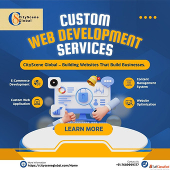 Custom Website Development in Jaipur - CityScene Global Custom Website Development in Jaipur - CityScene Global