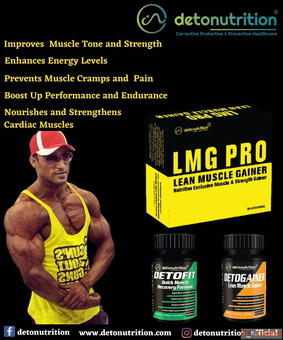 Bodybuilders Approved Muscle Gainer Kit- Detonutrition Bodybuilders Approved Muscle Gainer Kit- Detonutrition