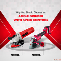 Industrial Angle Grinder - RalliWolf Power Tools