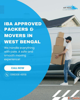 IBA Approved Packers Movers in West Bengal IBA Approved Packers Movers in West Bengal