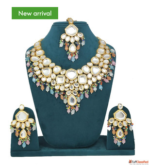 Vibrant Meenakari Bridal Set Vibrant Meenakari Bridal Set