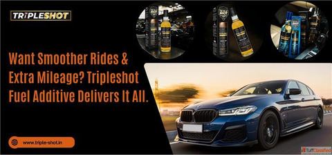 Want Smoother Rides Extra Mileage Tripleshot Fuel Additive Delivers It All. Want Smoother Rides Extra Mileage Tripleshot Fuel Additive Delivers It All.