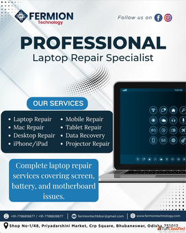Reliable Apple MacBook Service Center in Bhubaneswar - Fermion Technology Reliable Apple MacBook Service Center in Bhubaneswar - Fermion Technology