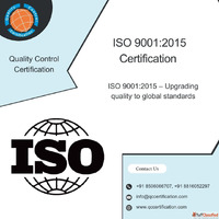 ISO 90012015 Certification Quality Control Certification