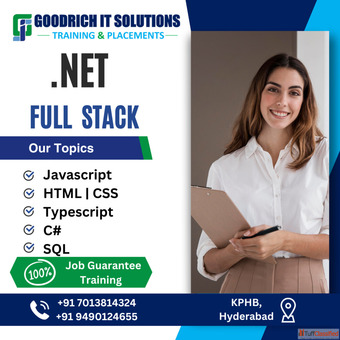 The Best Dot Net Full Stack Training in Hyderabad GoodRich IT Solutions