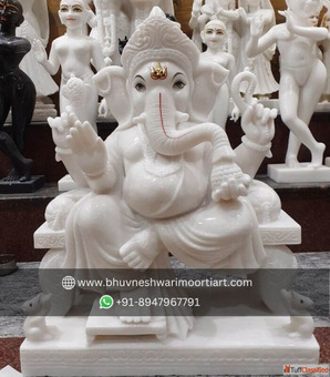 Order a customized marble Ganesha statue at the best price