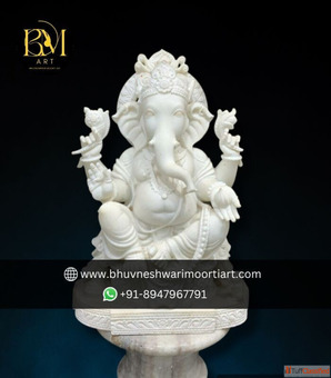 Order a customized marble Ganesha statue at the best price