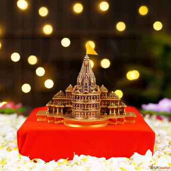 Buy Premium Quality Ram Mandir Statue Online theartarium