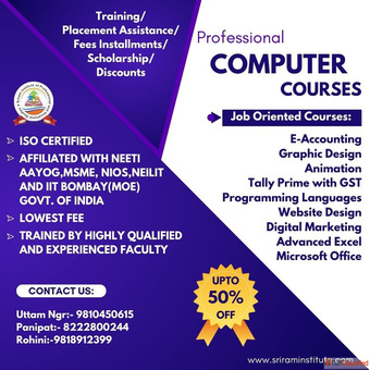 Best Computer Course in Rohini Sipvs