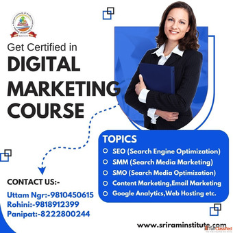 Best digital marketing course in Rohini Sipvs