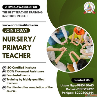 Best nursery teacher training course in Rohini