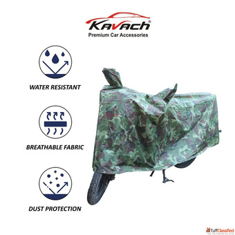 Kavach Bike Body Protection Cover Camo 11