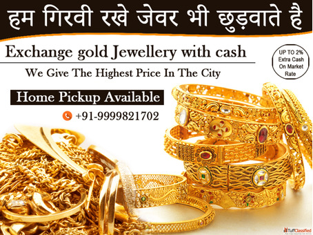 Get the Best Deal Selling Gold for Cash in Noida