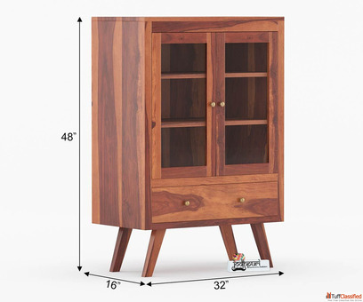 Crockery Units Buy crockery cabinets online at upto 55 OFF in India Jodhpuri Furniture