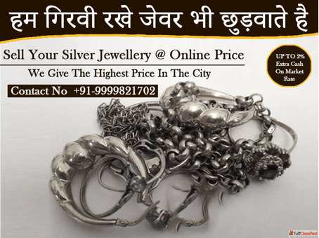 Get Cash for Your Silver Best Silver Buyers in Noida