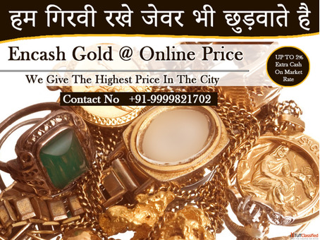 Quick and Easy Cash Sell Your Gold in Delhi