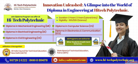 top 5 polytechnic colleges in Bihar HiTech Polytechnic College