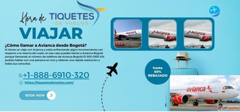 cómo llamar a avianca bogotá 34 919499144