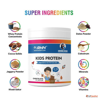 Kids Growth Plus Protein Mix Nutrition Powder for Kids aged 2 to 12 Years Buy 1 amp Get 1 Free Kids 