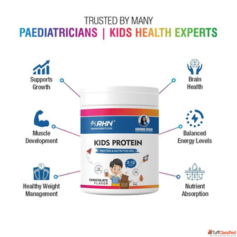 Kids Growth Plus Protein Mix Nutrition Powder for Kids aged 2 to 12 Years Buy 1 amp Get 1 Free Kids 