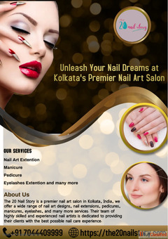 Pamper Yourself with The 20 Nail Story Salon in Kolkata