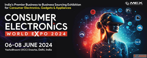 Consumer Electronics World Expo 060708 June April 2024 YashoBhoomi IICC Dwarka New Delhi India