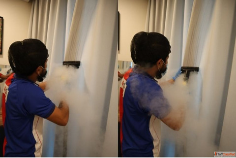 Revitalize Your Space Lakshya Dry Cleaners Curtain Cleaning Services Affordable and Convenient