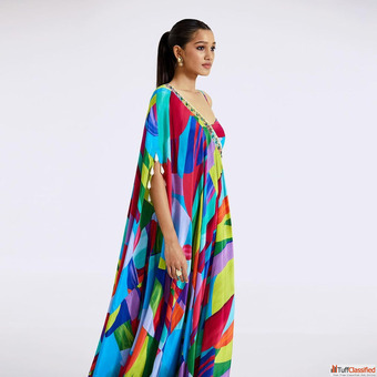 Buy Multicolored Asymmetric Dress From Basanti Kapde Aur Koffee
