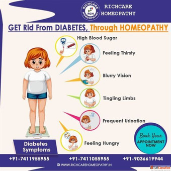 Diabetes Homeopathy Treatments in Bangalore Rich Care