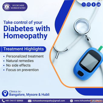 Diabetes Homeopathy Treatments in Bangalore Rich Care