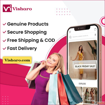 Online shopping site for fashion Electronic Home and More Visharo