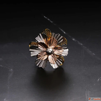 UP TO 27 OFF on Exquisite Italian Flower Ring Order Now