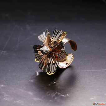UP TO 27 OFF on Exquisite Italian Flower Ring Order Now