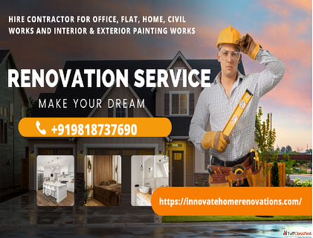 Renovation Services for Home Office Kitchen Bathroom Living Room