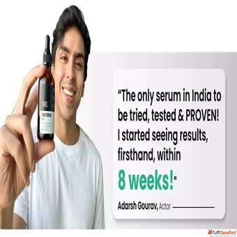 Clinically Proven Hair Growth Serum For Men And Women In India