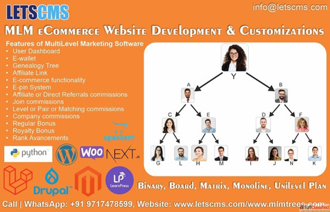 Network Marketing Business Plan MLM Software Cheap Price in Canada and USA