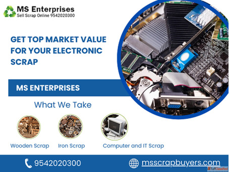 Get Top Market Value for Your Electronic Scrap MS Enterprises